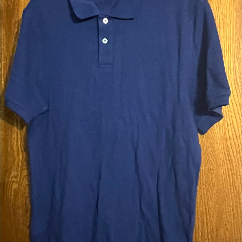 Amazon Essentials Men's Deep Blue Polo Shirt